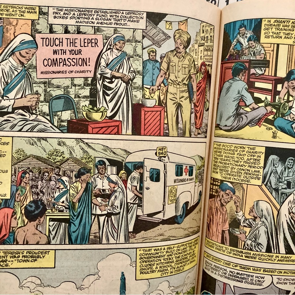 Vtg Marvel Comics Collection: Mother Teresa, Pope John Paul II, St. Francis - Picture 9 of 15